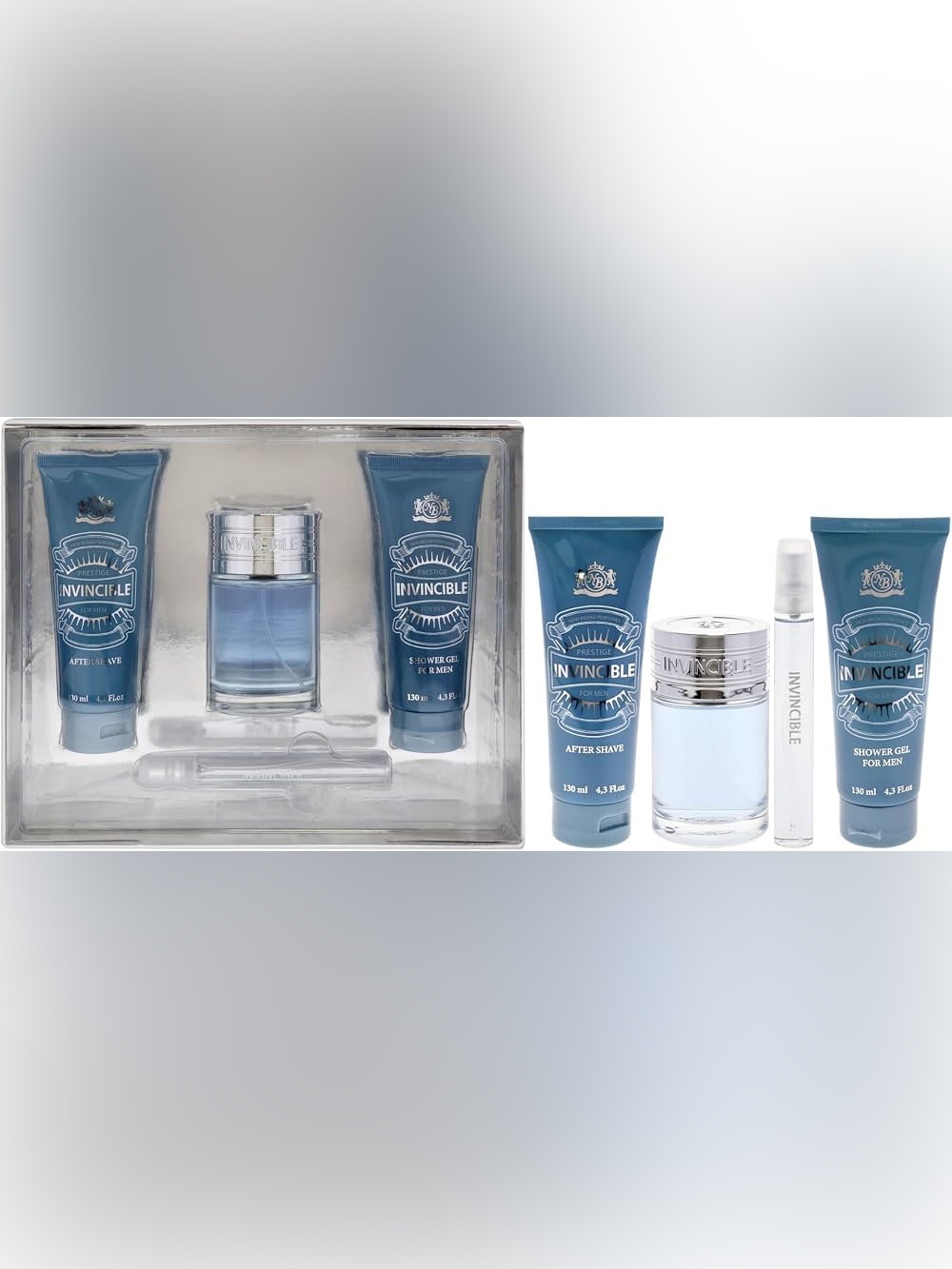 Prestige After Shave & Shower Gel Set for Men - Blue